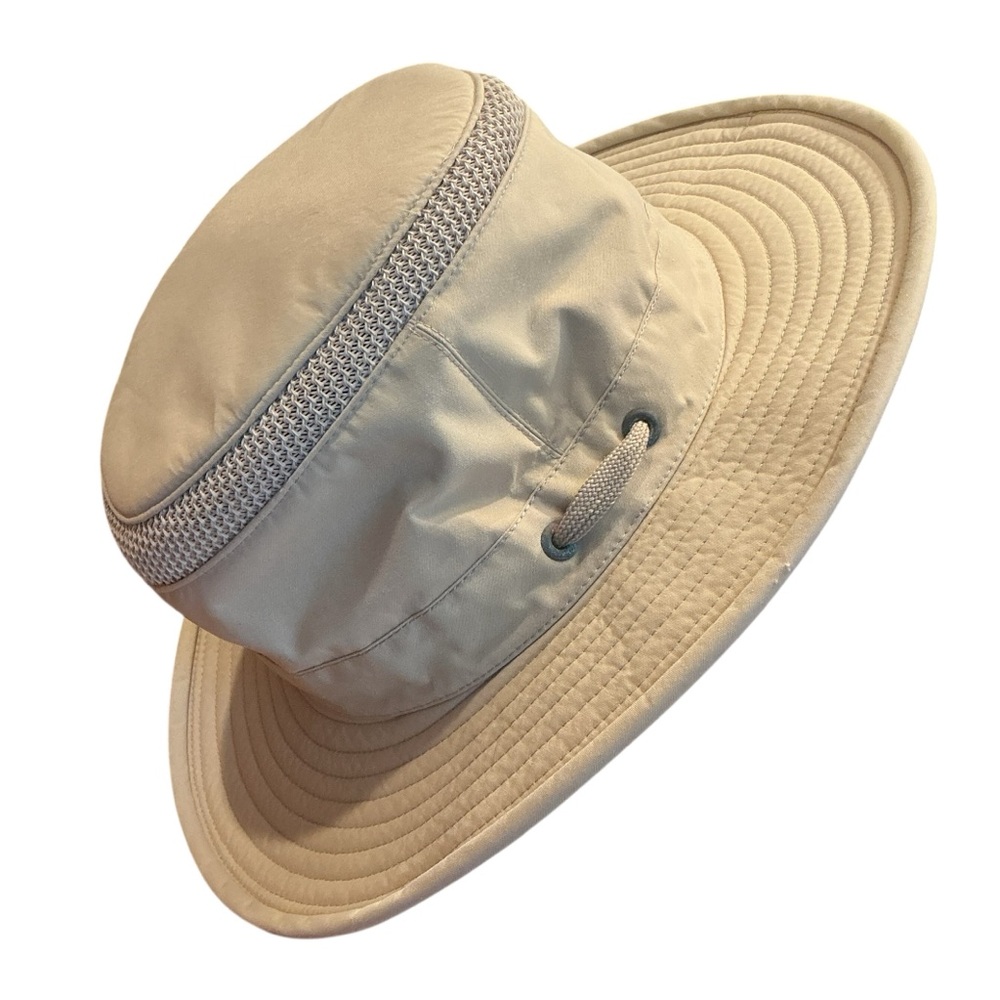 Tilley Airflo Beige Mesh Hat Size 7-1/4 Unisex